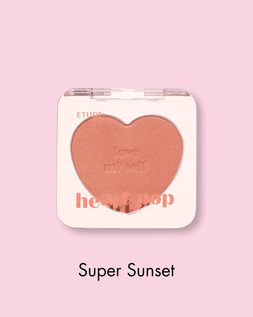 Heart Pop Blusher Blush ETUDE Super Sunset 