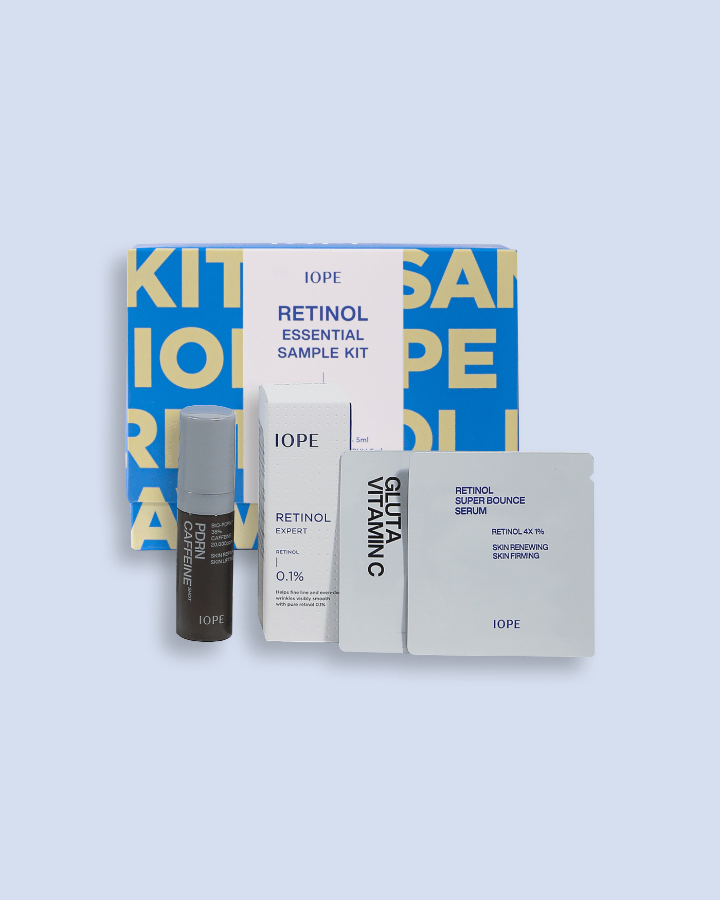 IOPE RETINOL ESSENTIAL SAMPLE KIT - Gift w/ Purcahse Gift With Purchase SOKO GLAM GIFT 