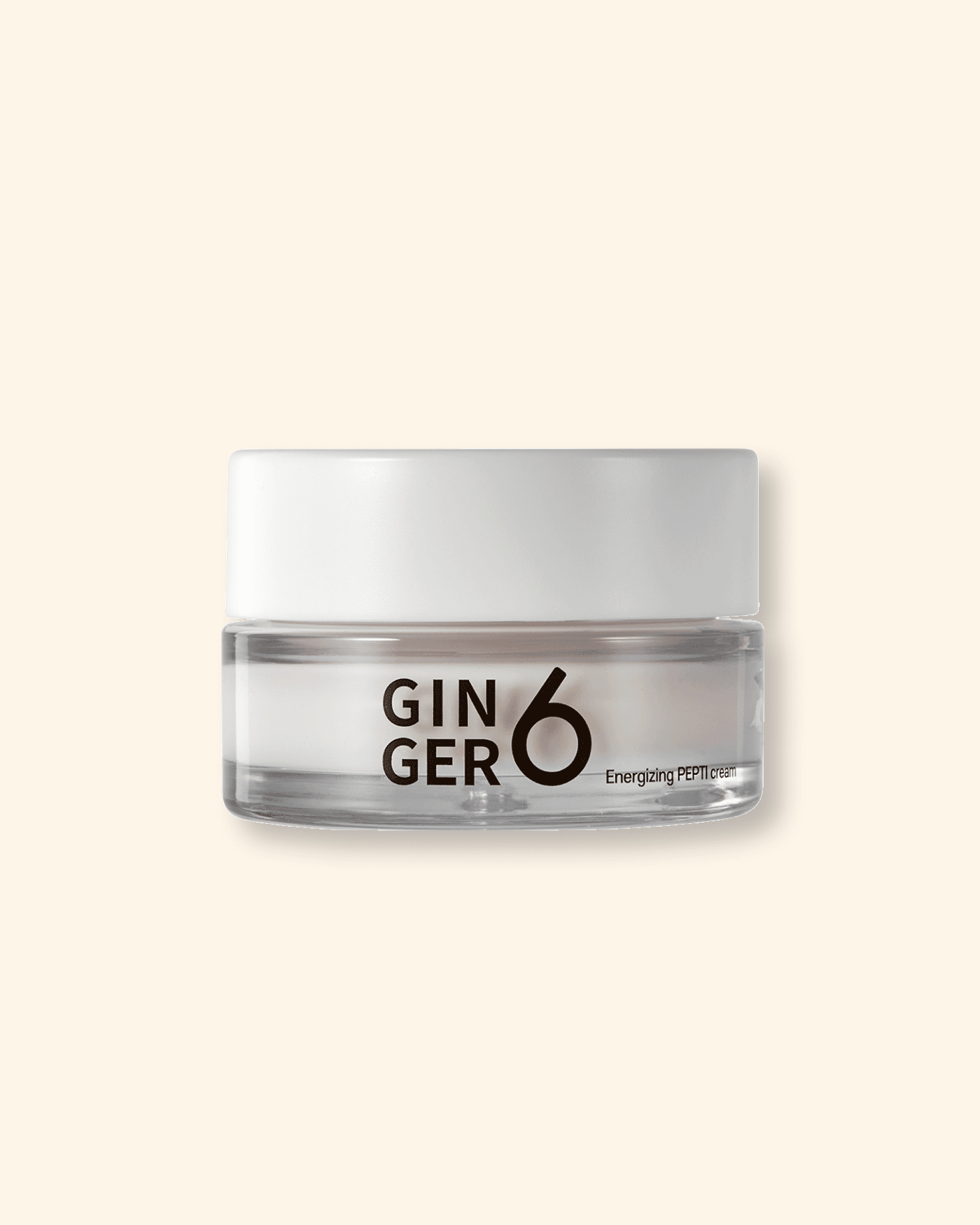 Energizing PEPTI Cream Facial Moisturizer Ginger 6 