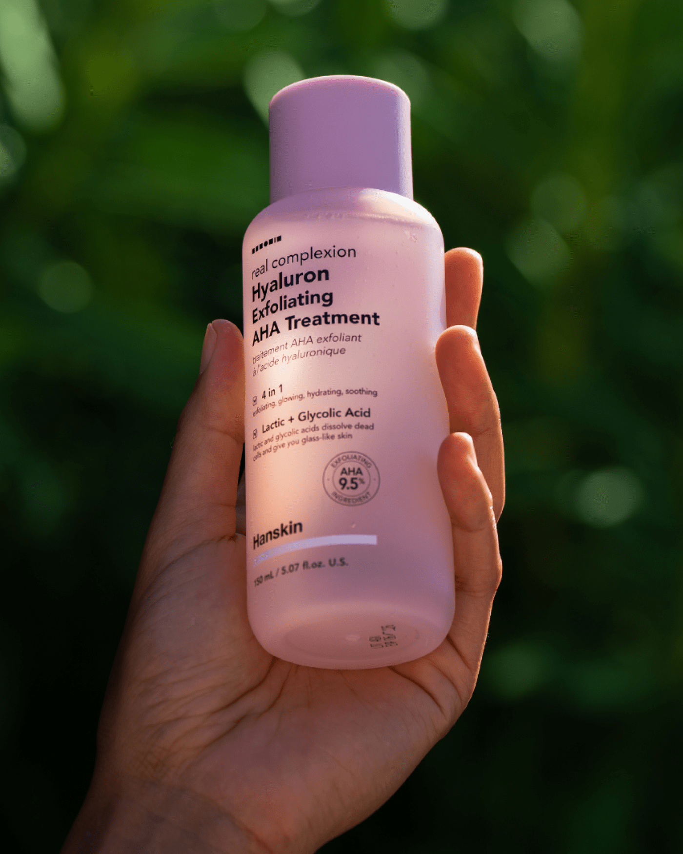 Real Complexion Hyaluron Exfoliating AHA Treatment Chemical HANSKIN 