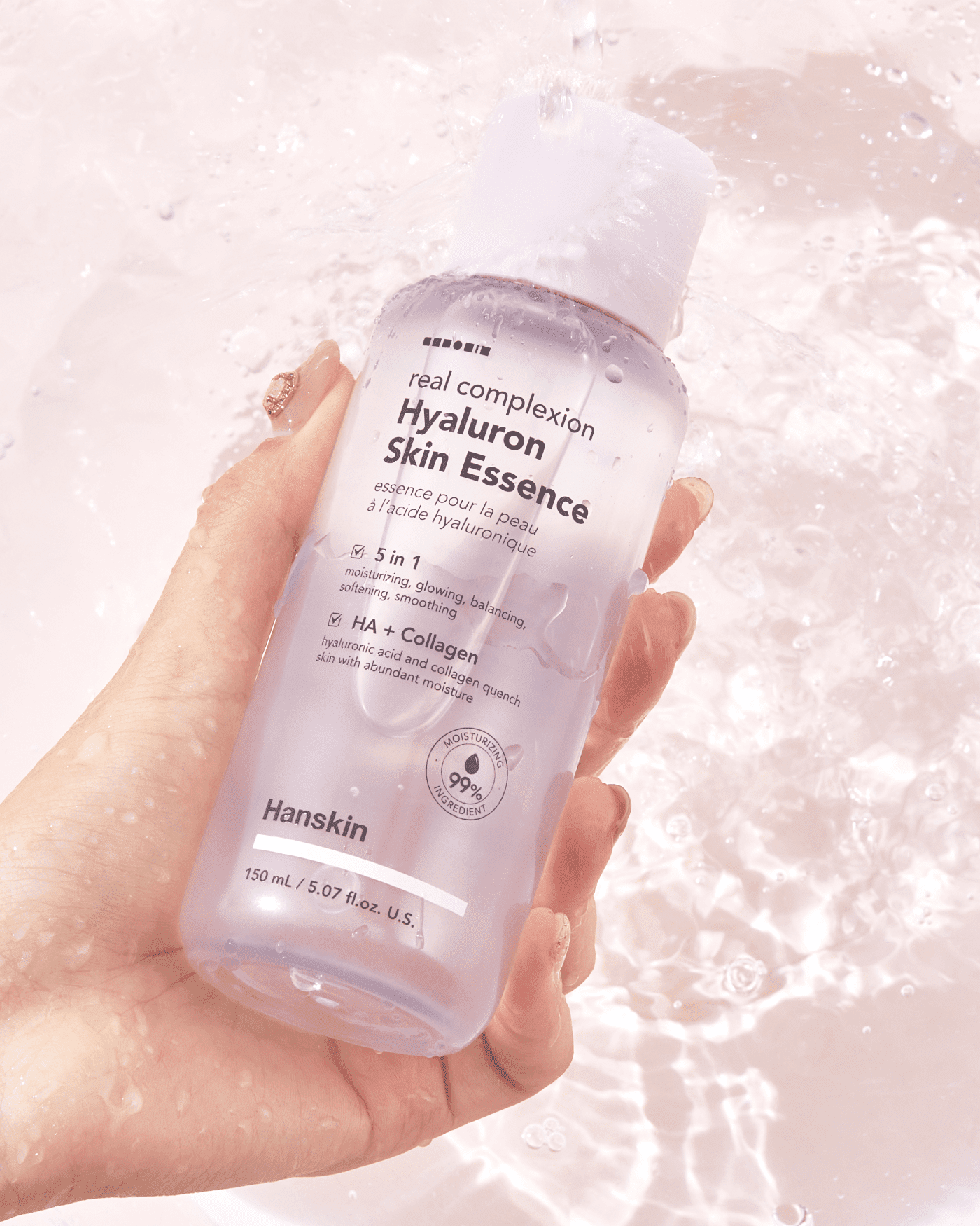 Hanskin Hyaluron Skin Essence Duo