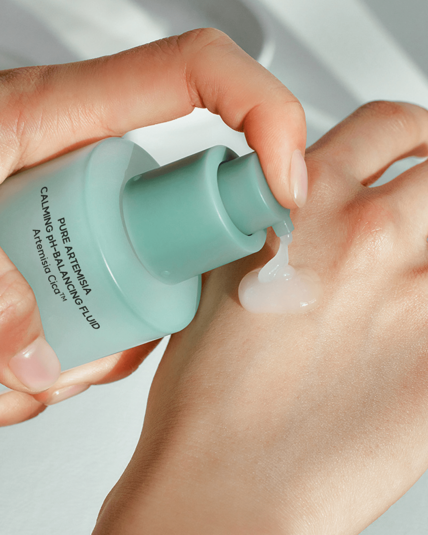 Pure Artemisia Calming pH Balancing Fluid Facial Moisturizer Hanyul 