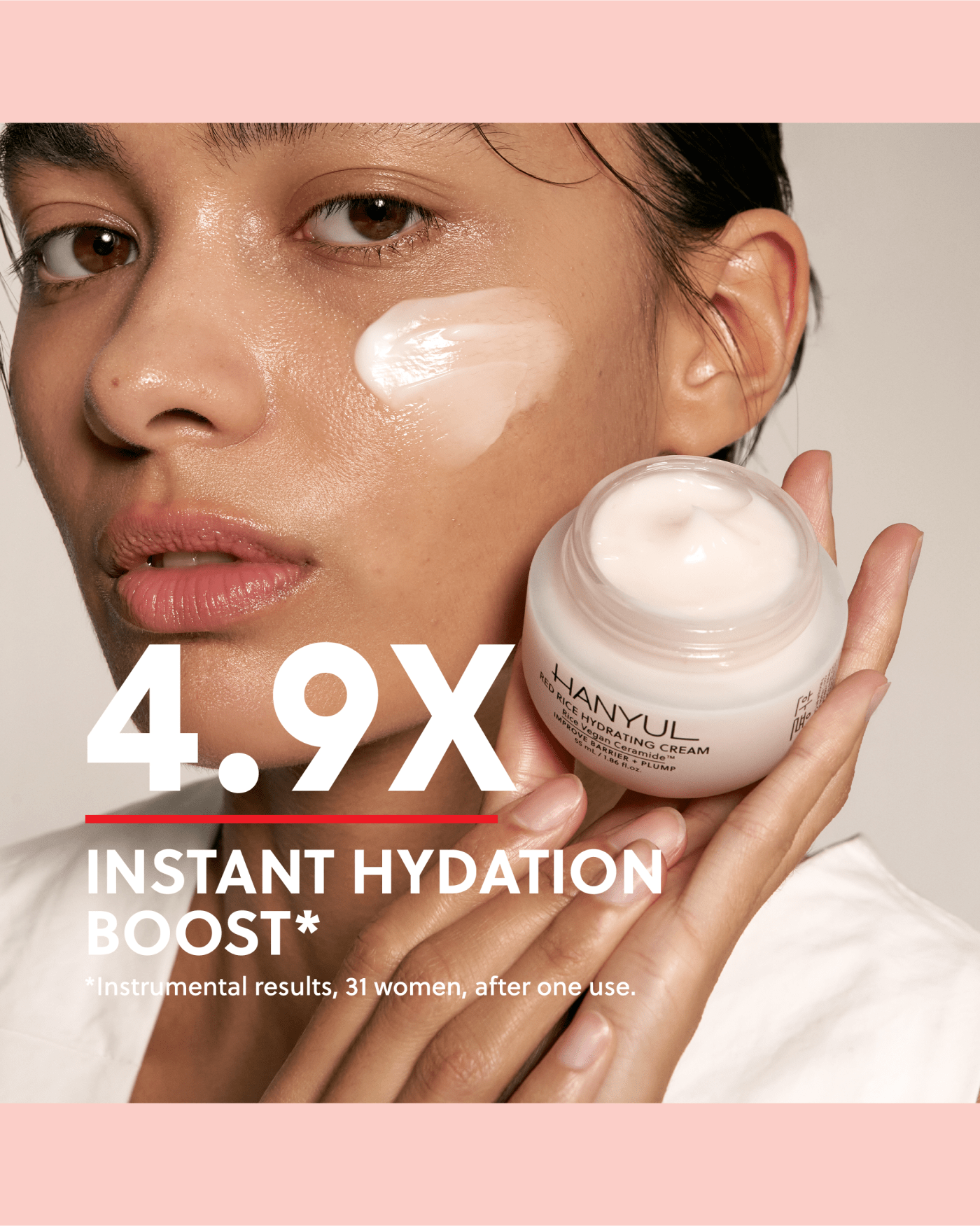 Red Rice Hydrating Cream Facial Moisturizer Hanyul 