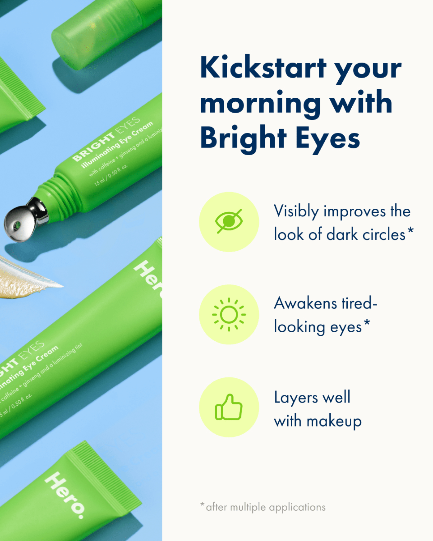 Bright Eyes Eye Cream Eye Cream Hero Cosmetics 