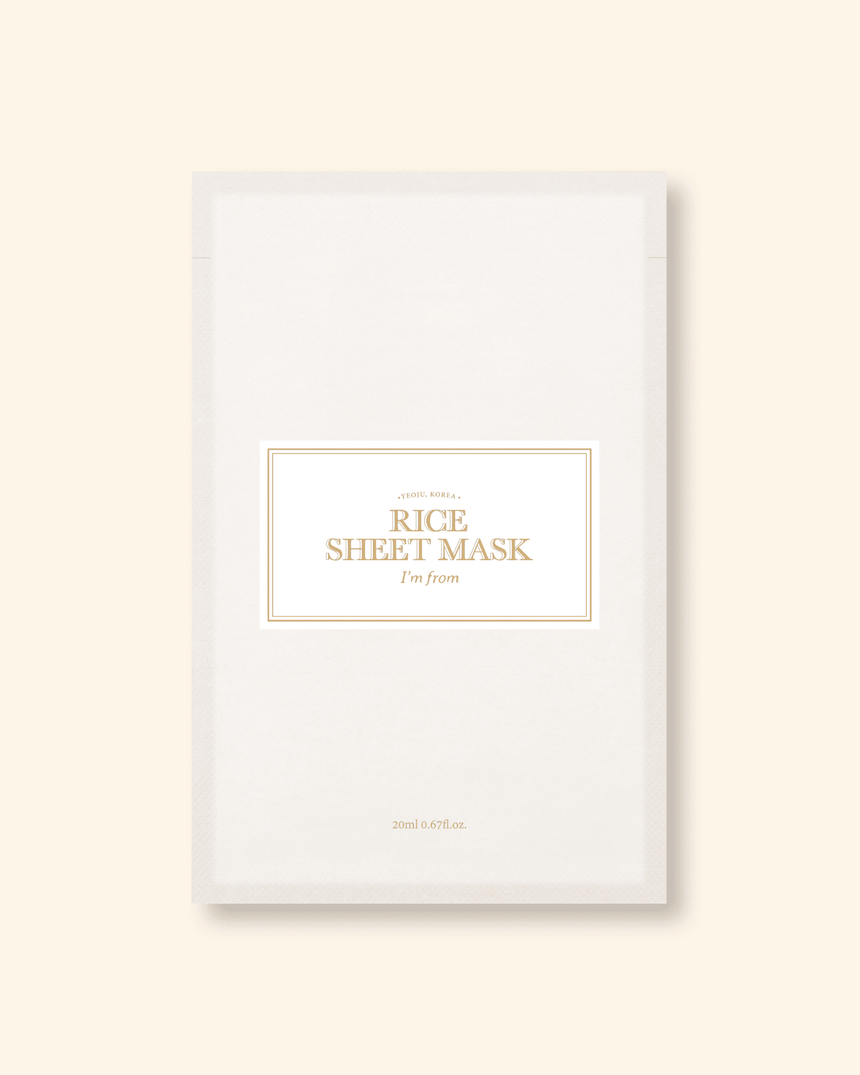 Rice Sheet Mask (Single) | Soko Glam