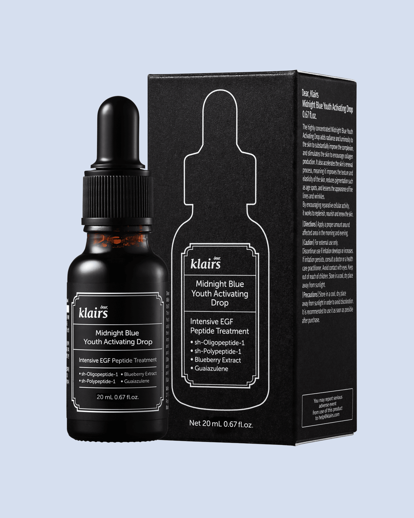 Klairs Midnight Blue Youth Activating Drop | Soko Glam Klairs Midnight Blue Youth Activating Drop | Soko Glam