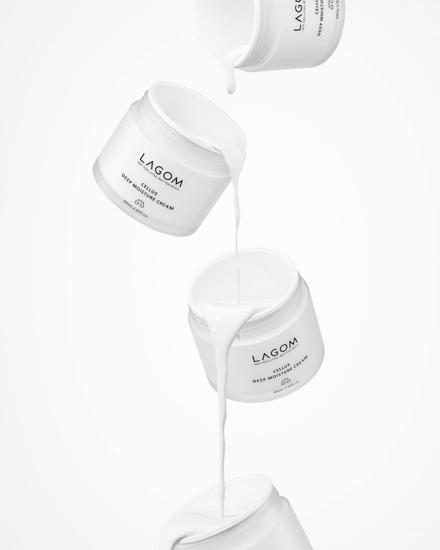 Cellus Deep Moisture Cream Facial Moisturizer LAGOM 