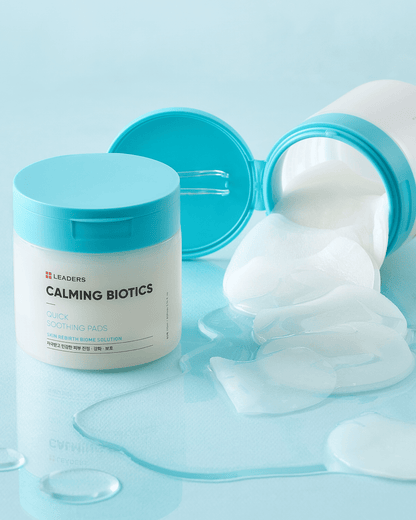 Calming Biotic Quick Soothing Pads Toner LEADERS 