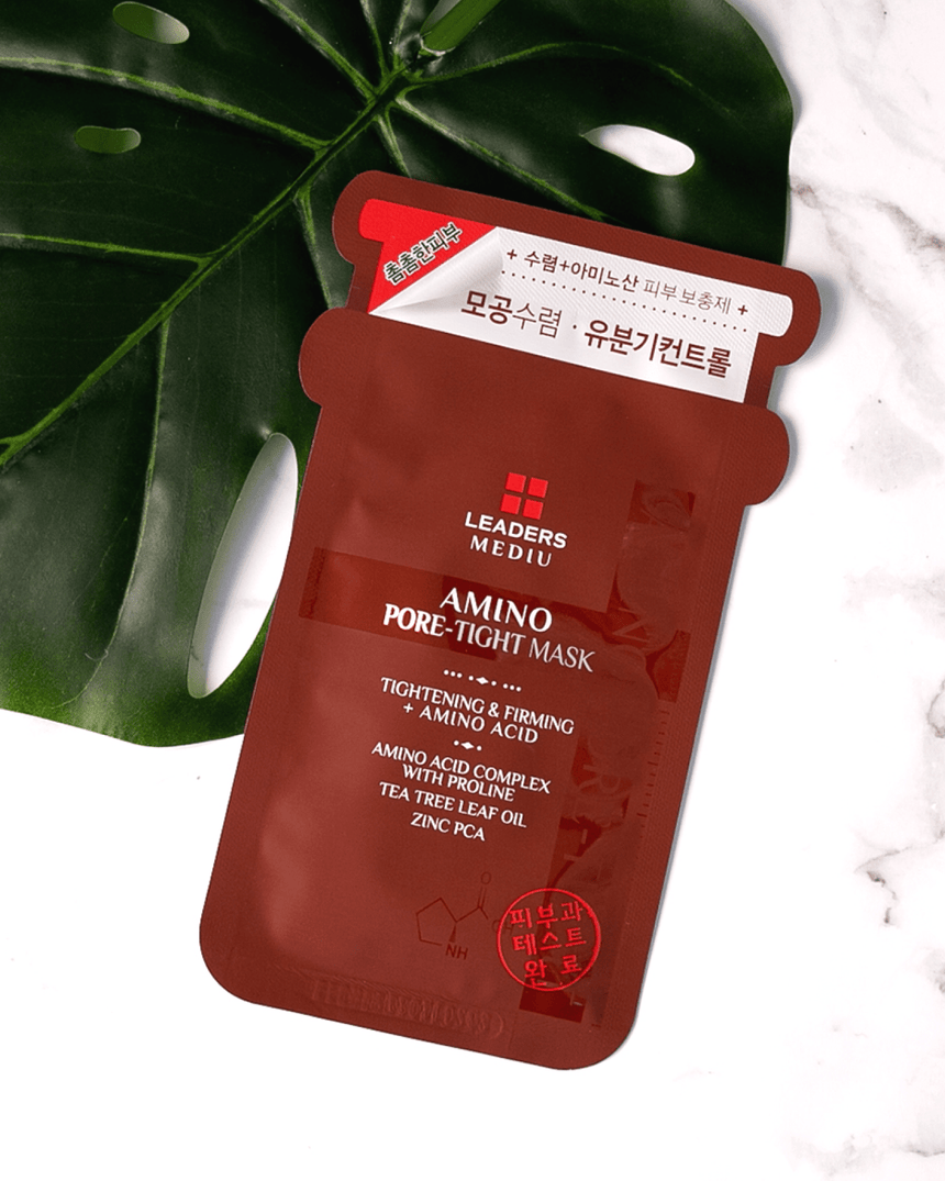 Mediu Amino Pore-Tight Mask Sheet Mask LEADERS 