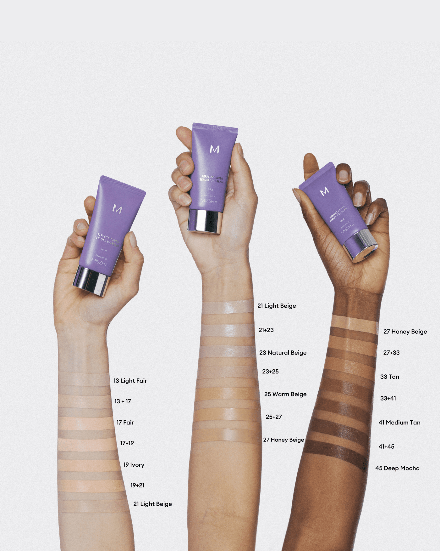 M Perfect Cover Serum BB Cream Makeup MISSHA 