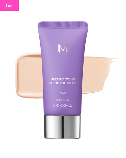 M Perfect Cover Serum BB Cream Makeup MISSHA 17 Fair 
