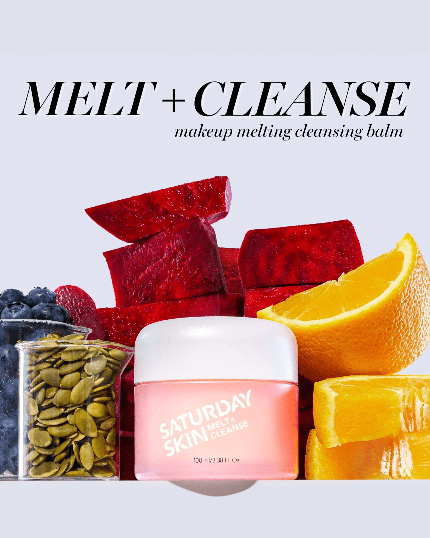 Melt + Cleanse Makeup Melting Balm Oil Cleanser SATURDAY SKIN 