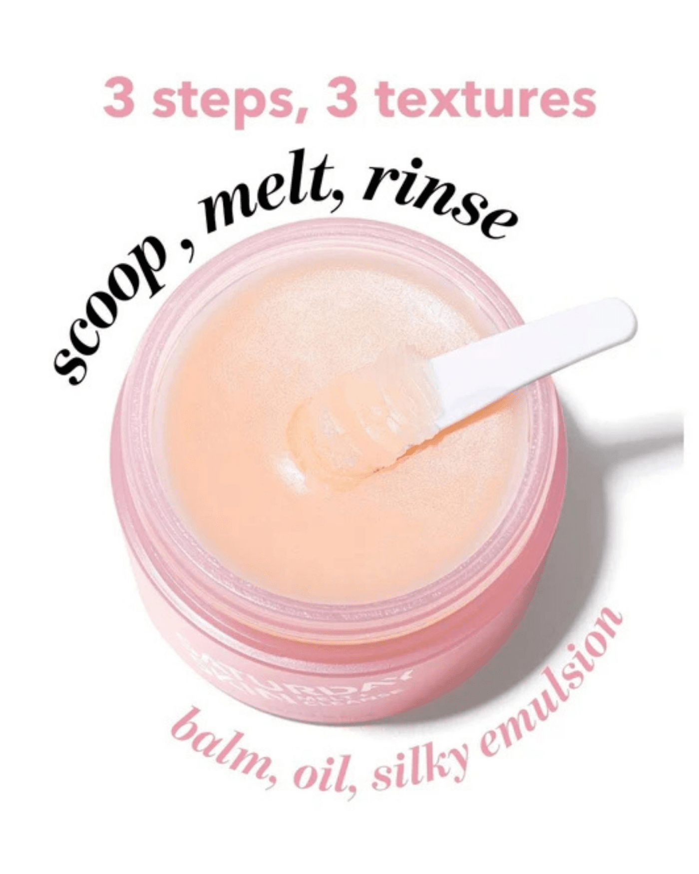 Melt + Cleanse Makeup Melting Balm Oil Cleanser SATURDAY SKIN 