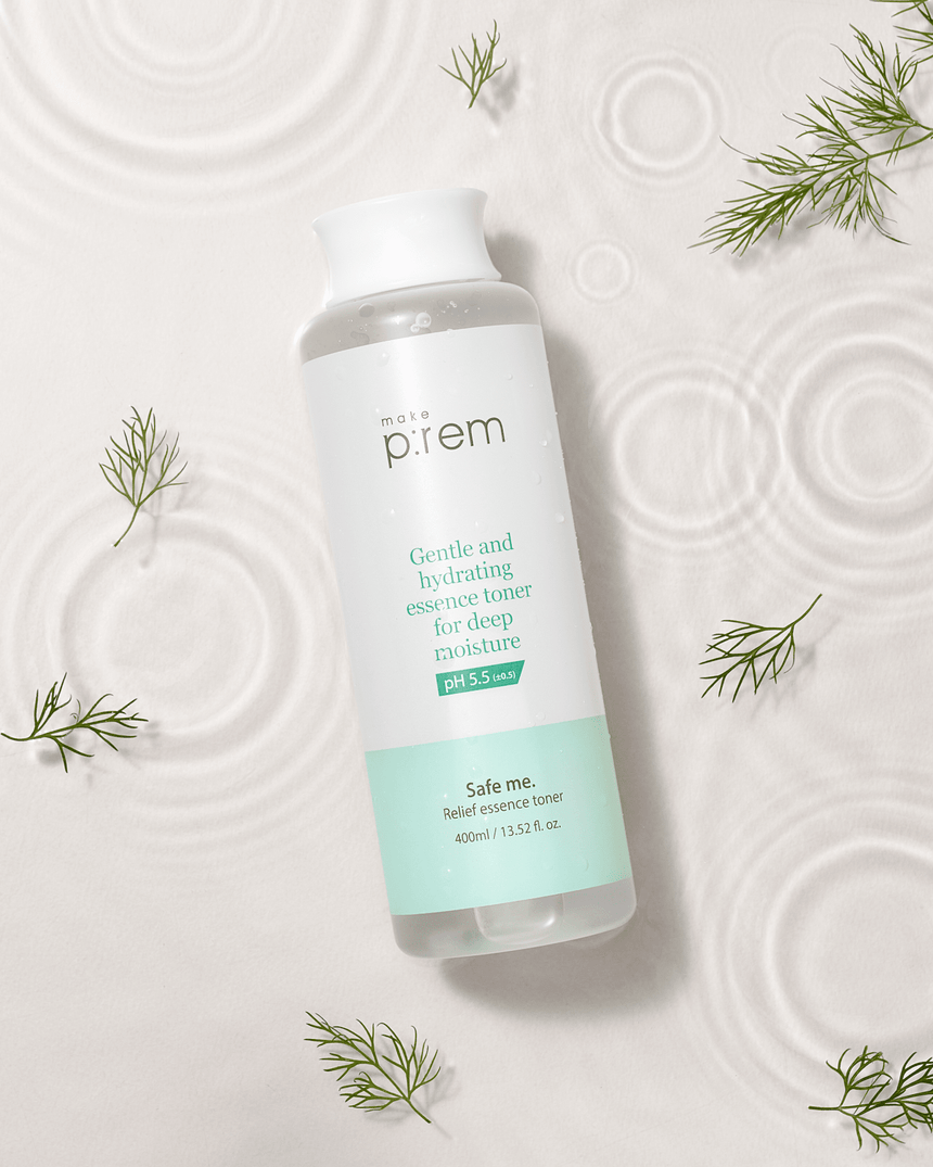 Safe me. Relief Essence Toner MAKE P:REM 
