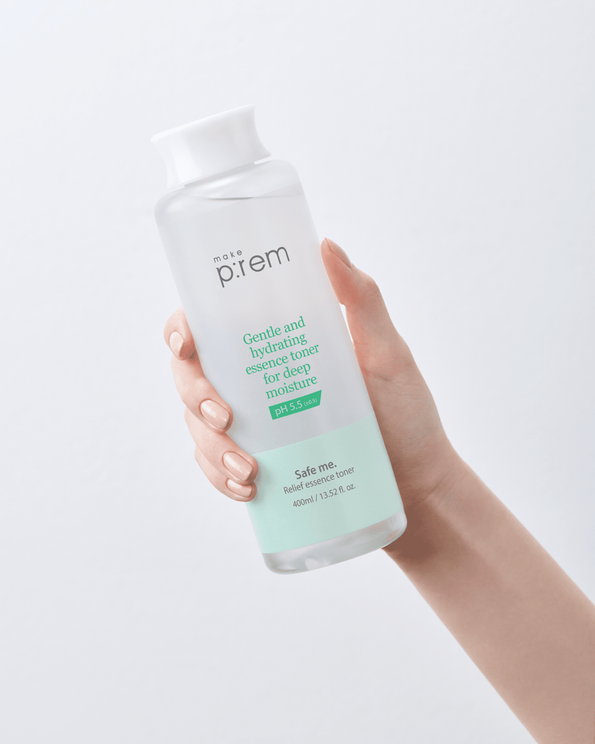 Safe me. Relief Essence Toner MAKE P:REM 