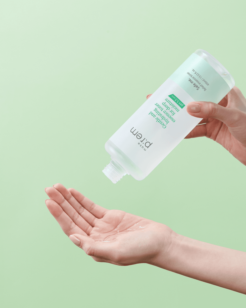 Safe me. Relief Essence Toner MAKE P:REM 