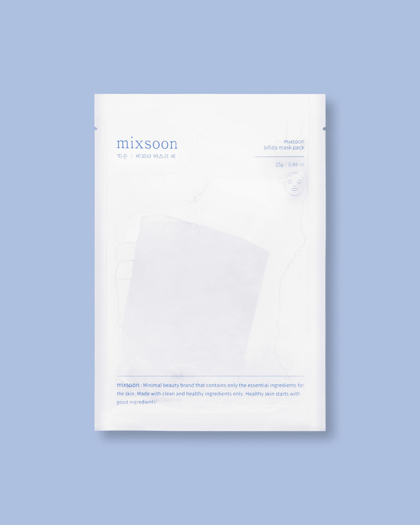 Bifida Mask Pack Sheet Mask MIXSOON 