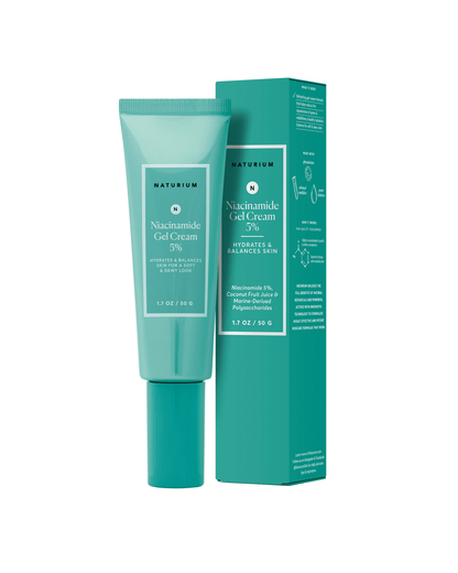 Niacinamide Gel Cream 5% Facial Moisturizer NATURIUM 