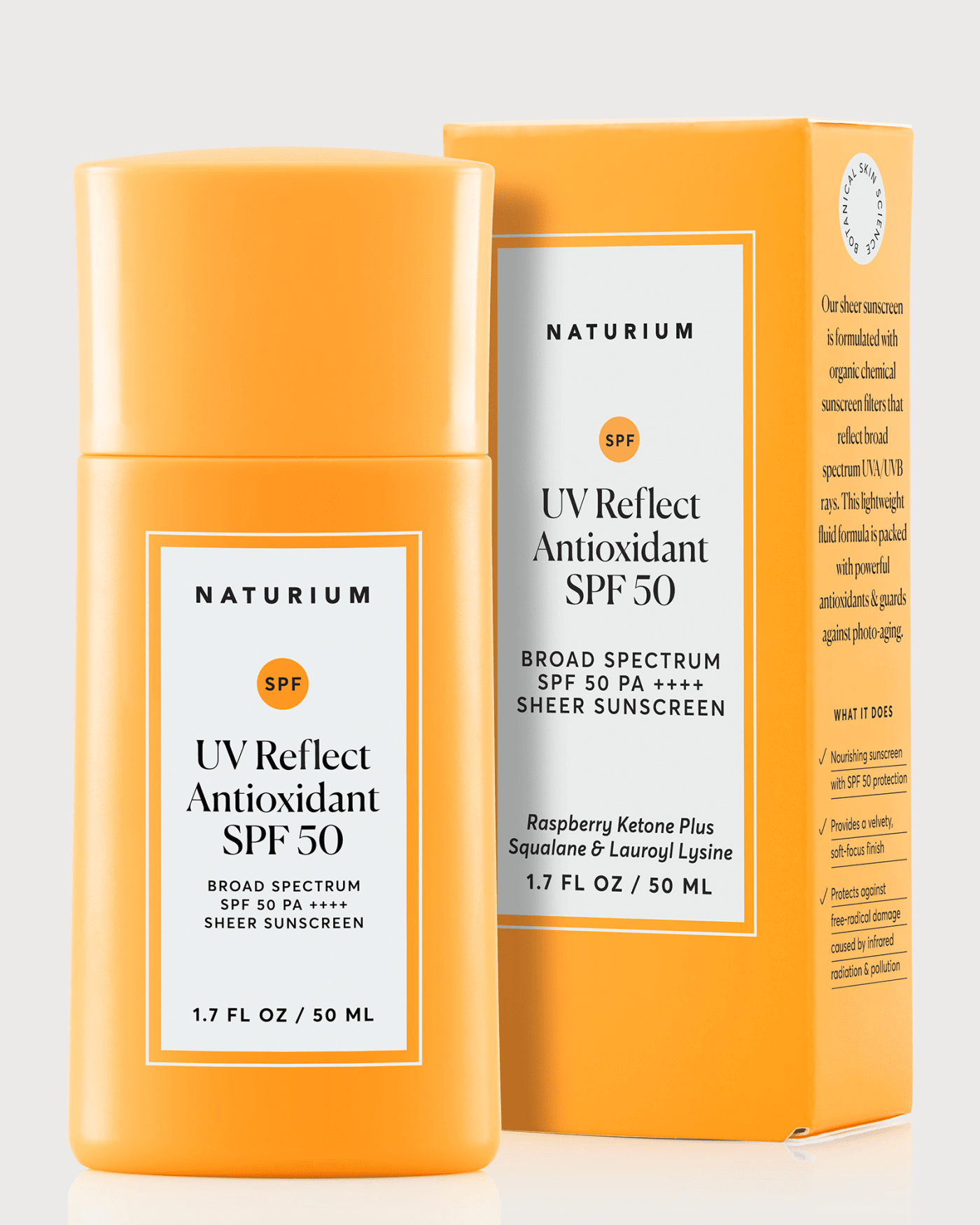 UV Reflect Antioxidant SPF 50 NATURIUM 