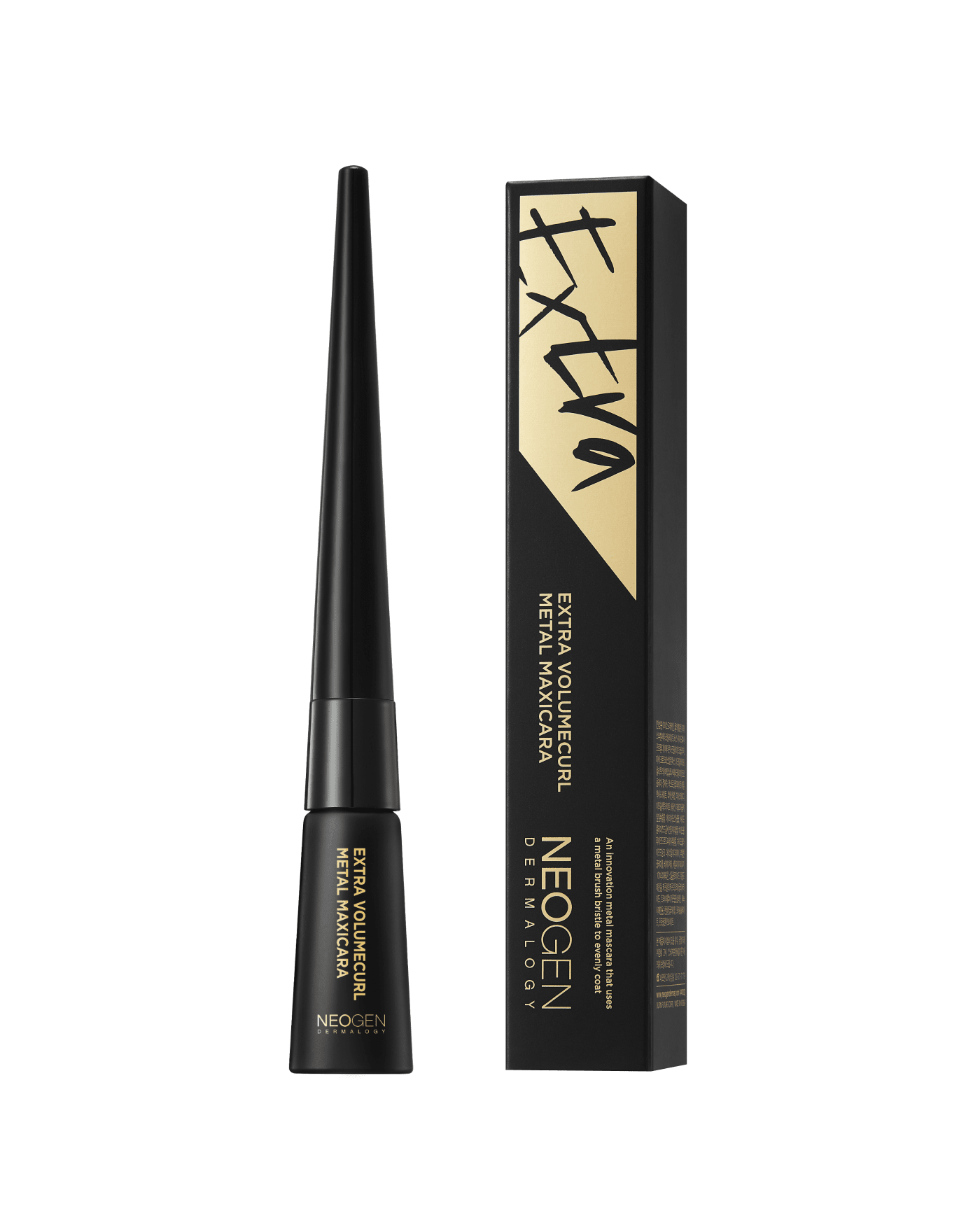 Dermalogy Extra Volumecurl Metal Maxicara - Black Mascara NEOGEN 