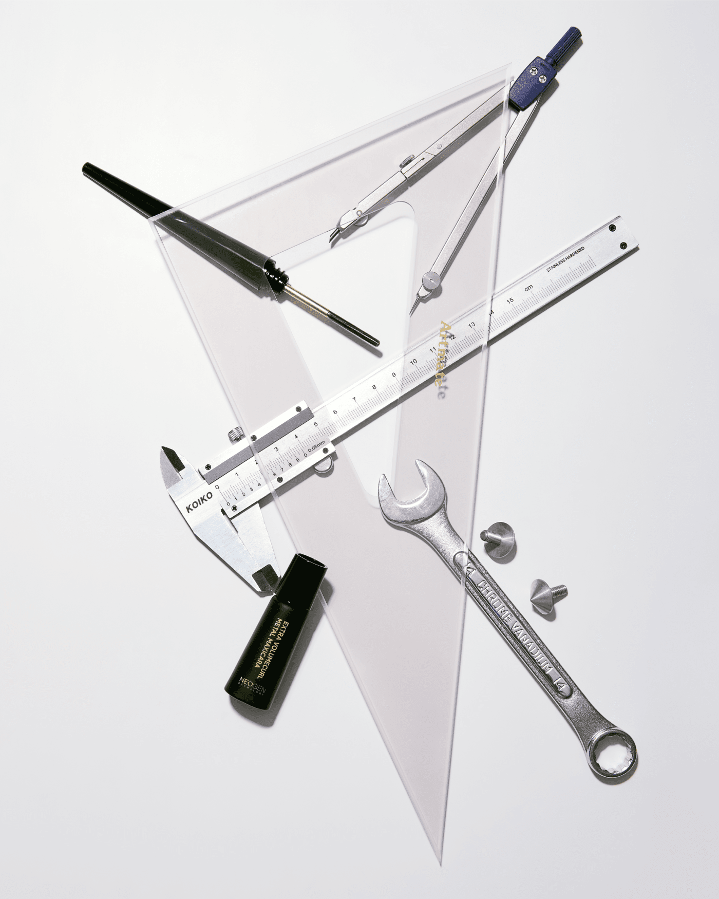 Dermalogy Extra Volumecurl Metal Maxicara - Black