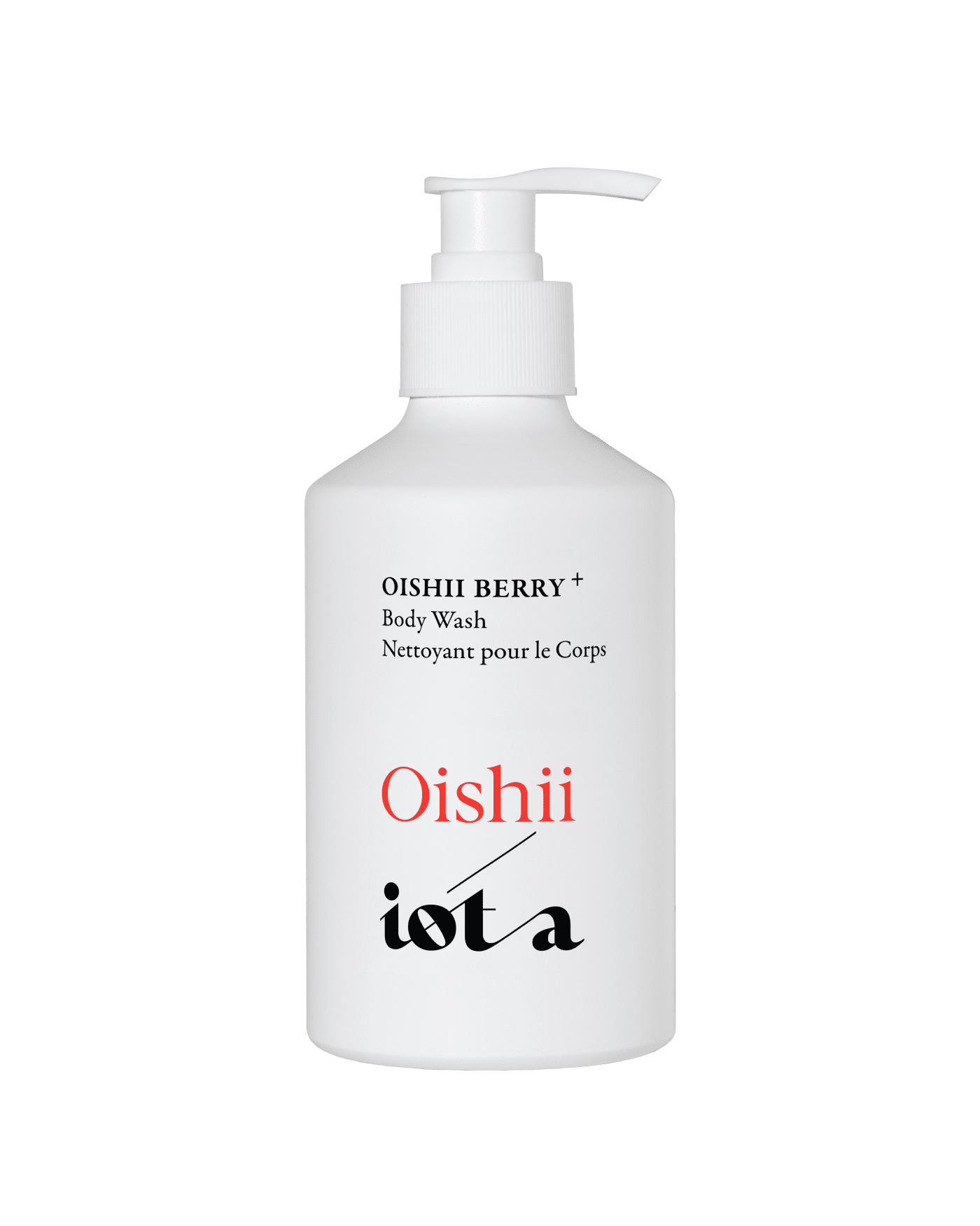 Oishii Berry Body Wash+ Body iota 