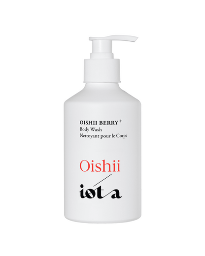 Oishii Berry Body Wash+ Body iota 