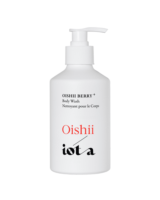 Oishii Berry Body Wash+ Body iota 