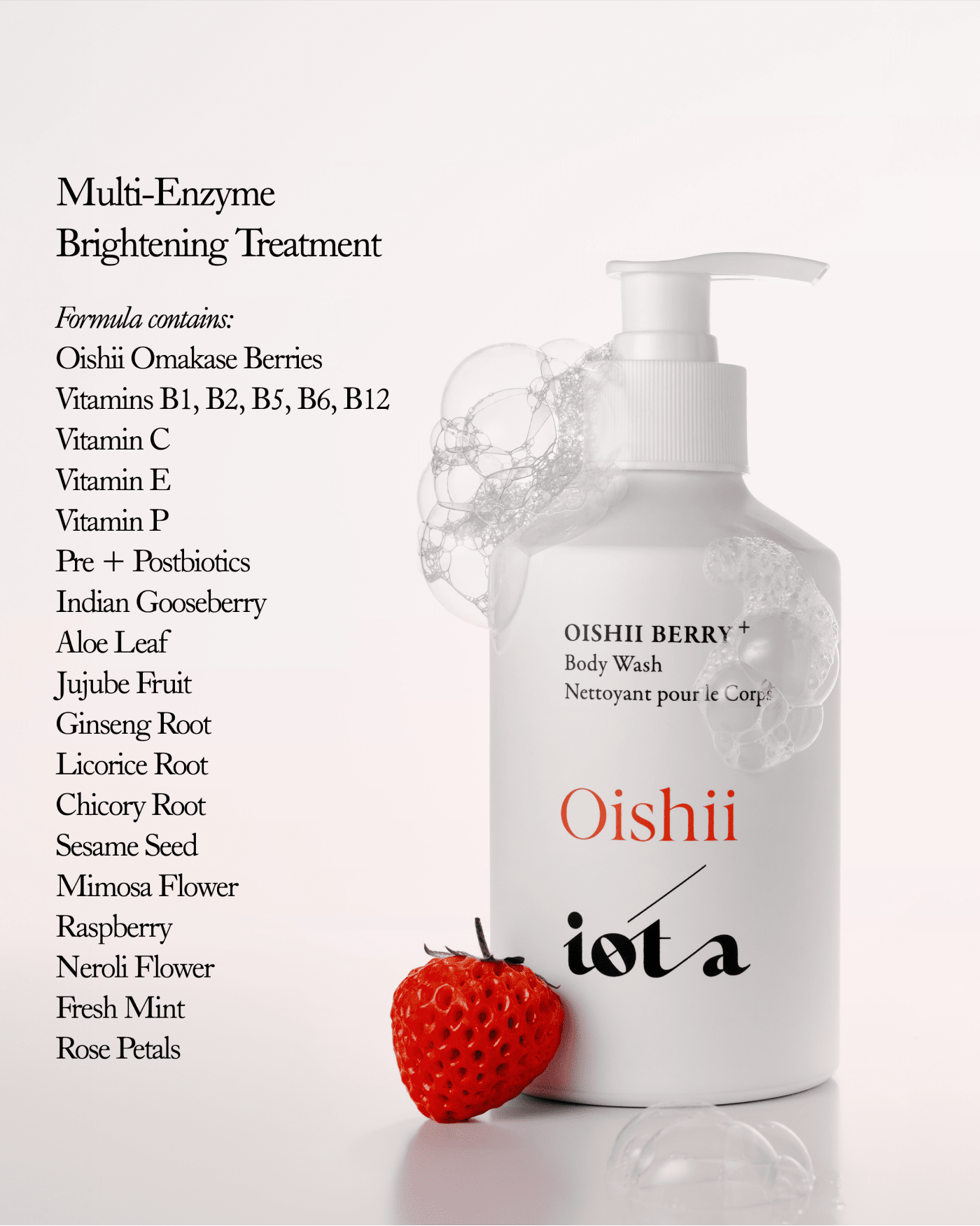 Oishii Berry Body Wash+