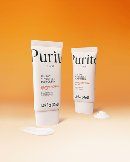 Sun Day Adventure Sunscreen Broad Spectrum SPF 50 Sunscreen Purito Seoul 