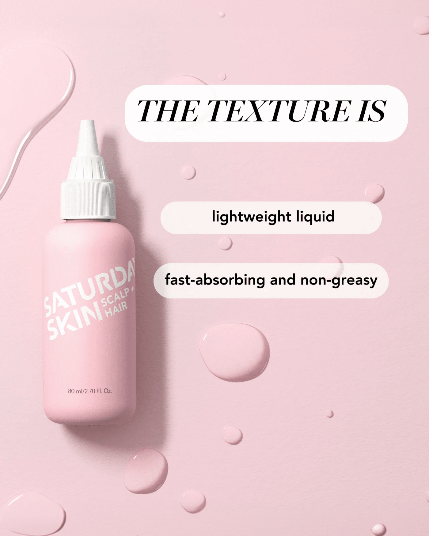 Scalp + Hair Strengthening Peptide Treatment Hair Treatment SATURDAY SKIN 