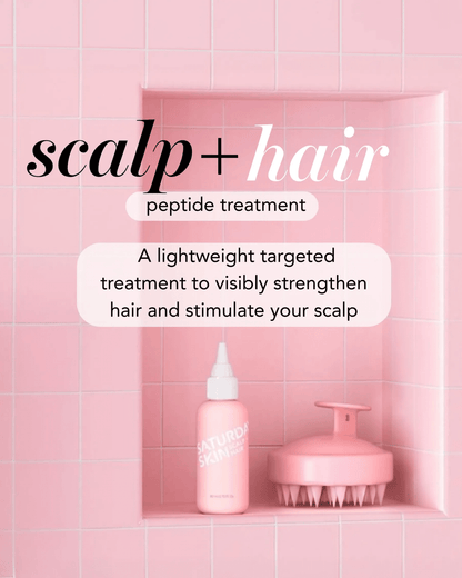 Scalp + Hair Strengthening Peptide Treatment Hair Treatment SATURDAY SKIN 