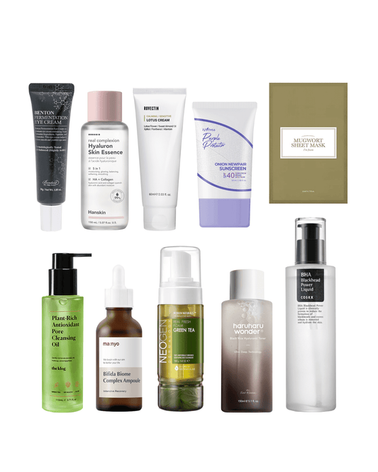 10-Step Korean Skin Care Routine Set (Normal Skin Type) Skincare Set SOKO GLAM 