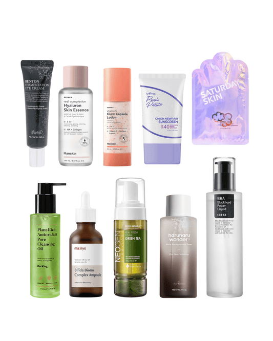 10-Step Korean Skin Care Routine Set (Normal Skin Type) Skincare Set SOKO GLAM 