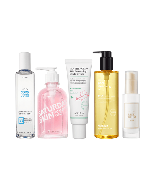 5-Step Combination Skin Set Skincare Set SOKO GLAM 