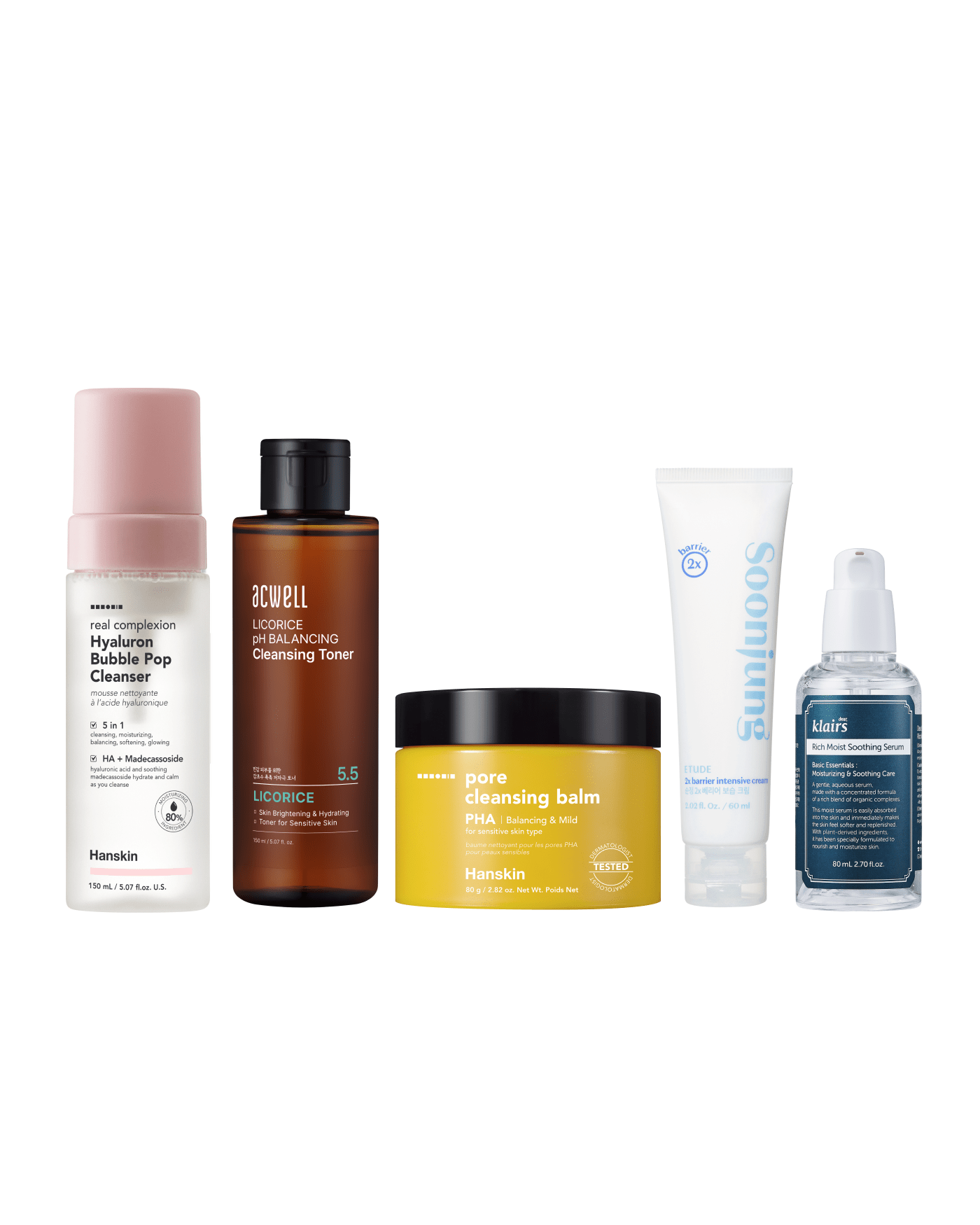 K-beauty Starter Set Skincare Set SOKO GLAM 