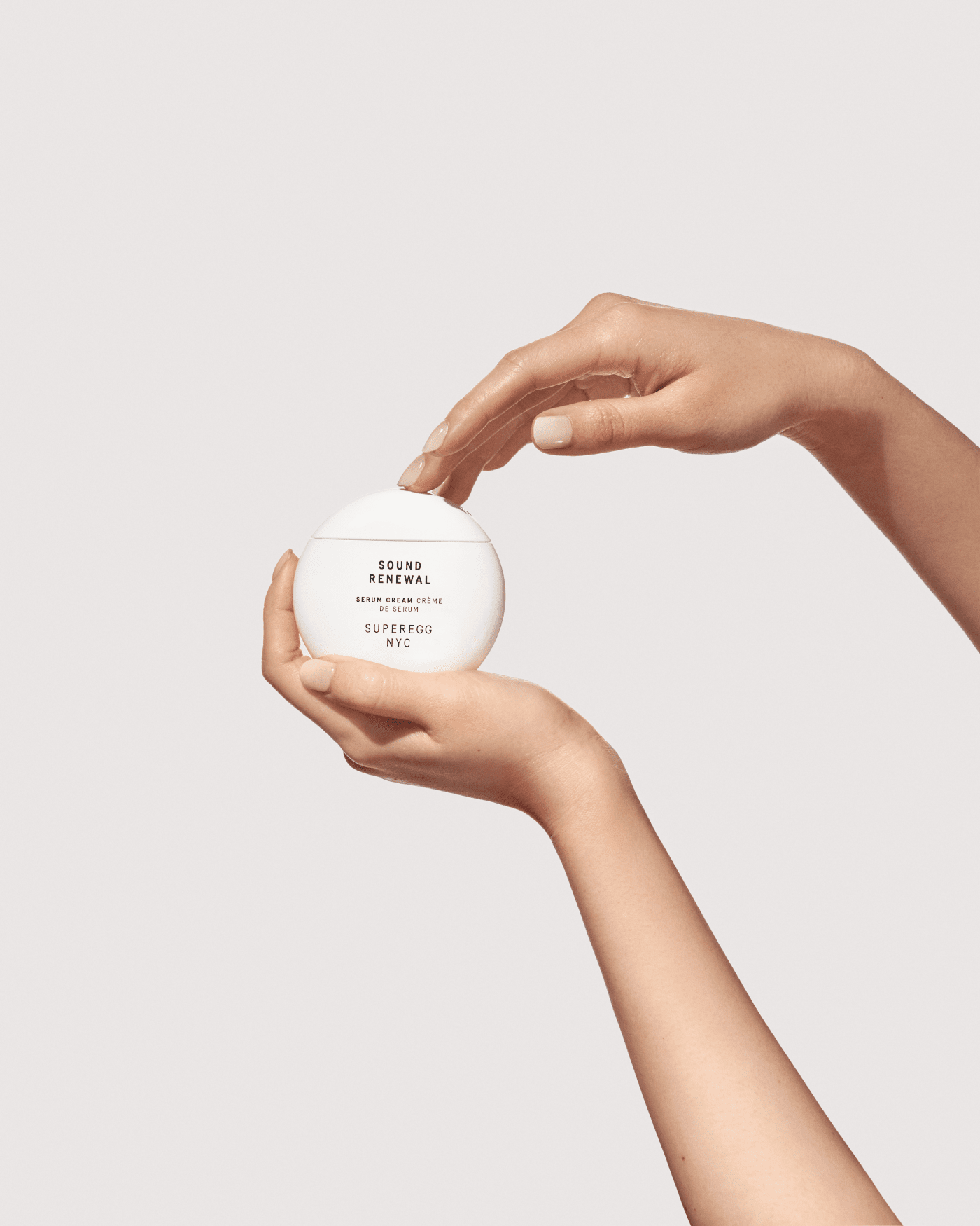 Sound Renewal Serum Cream Facial Moisturizer Superegg 