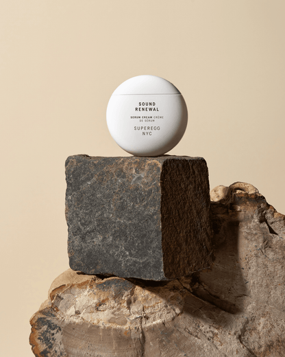 Sound Renewal Serum Cream Facial Moisturizer Superegg 