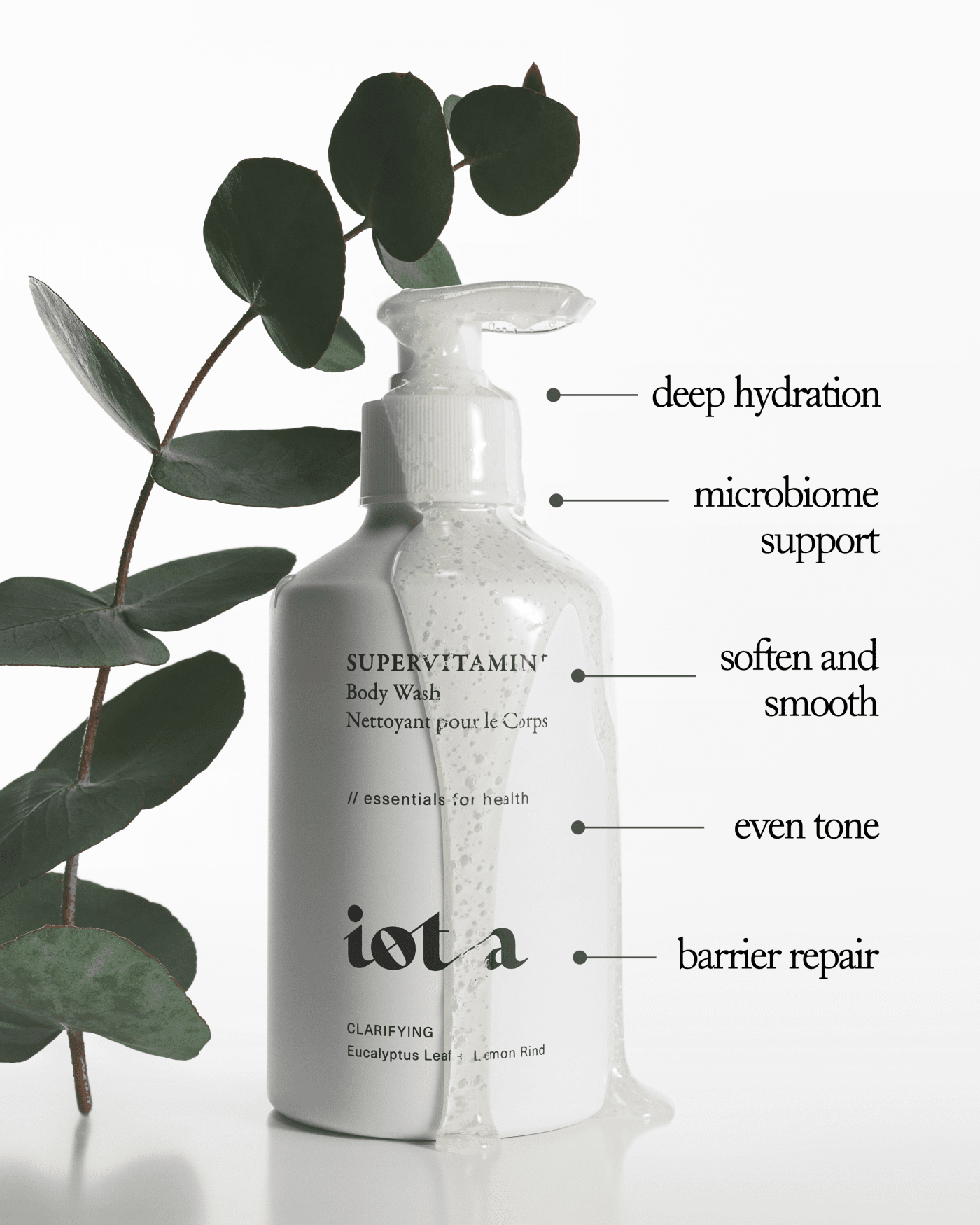 Supervitamin Body Wash+ Clarifying