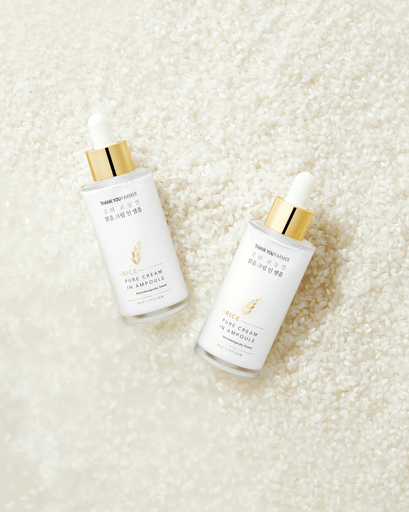 Rice Pure Cream In Ampoule Serum/Ampoule THANK YOU FARMER 