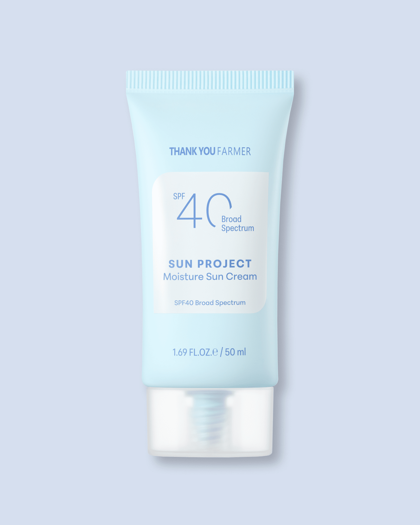 Thank You Farmer Sun Project Moisture Sun Cream SPF 40 Broad Spectrum | Soko Glam