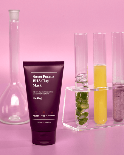 Sweet Potato BHA Clay Mask the klog 
