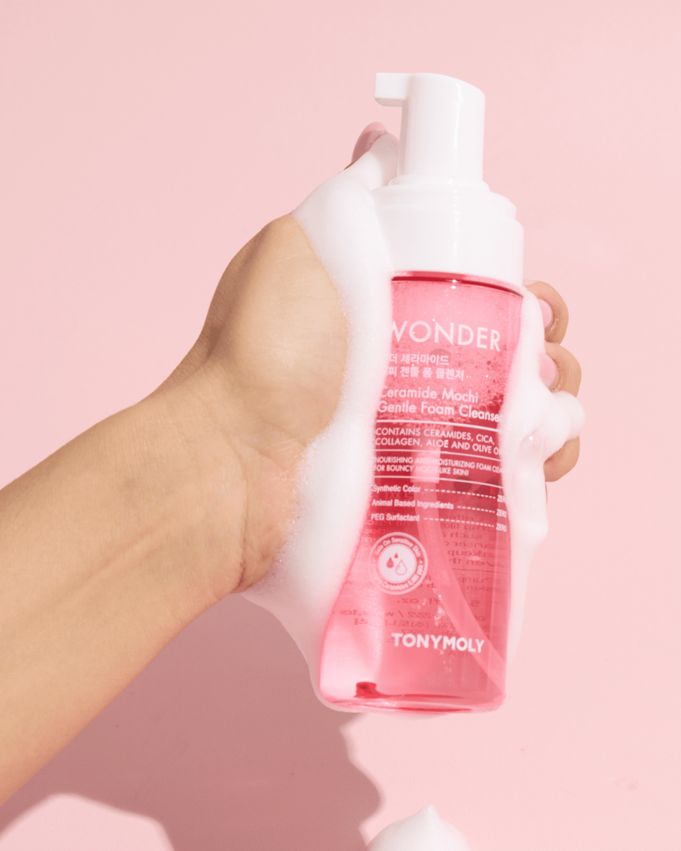 Wonder Ceramide Mochi Gentle Foam Cleanser Water Cleanser TONY MOLY 