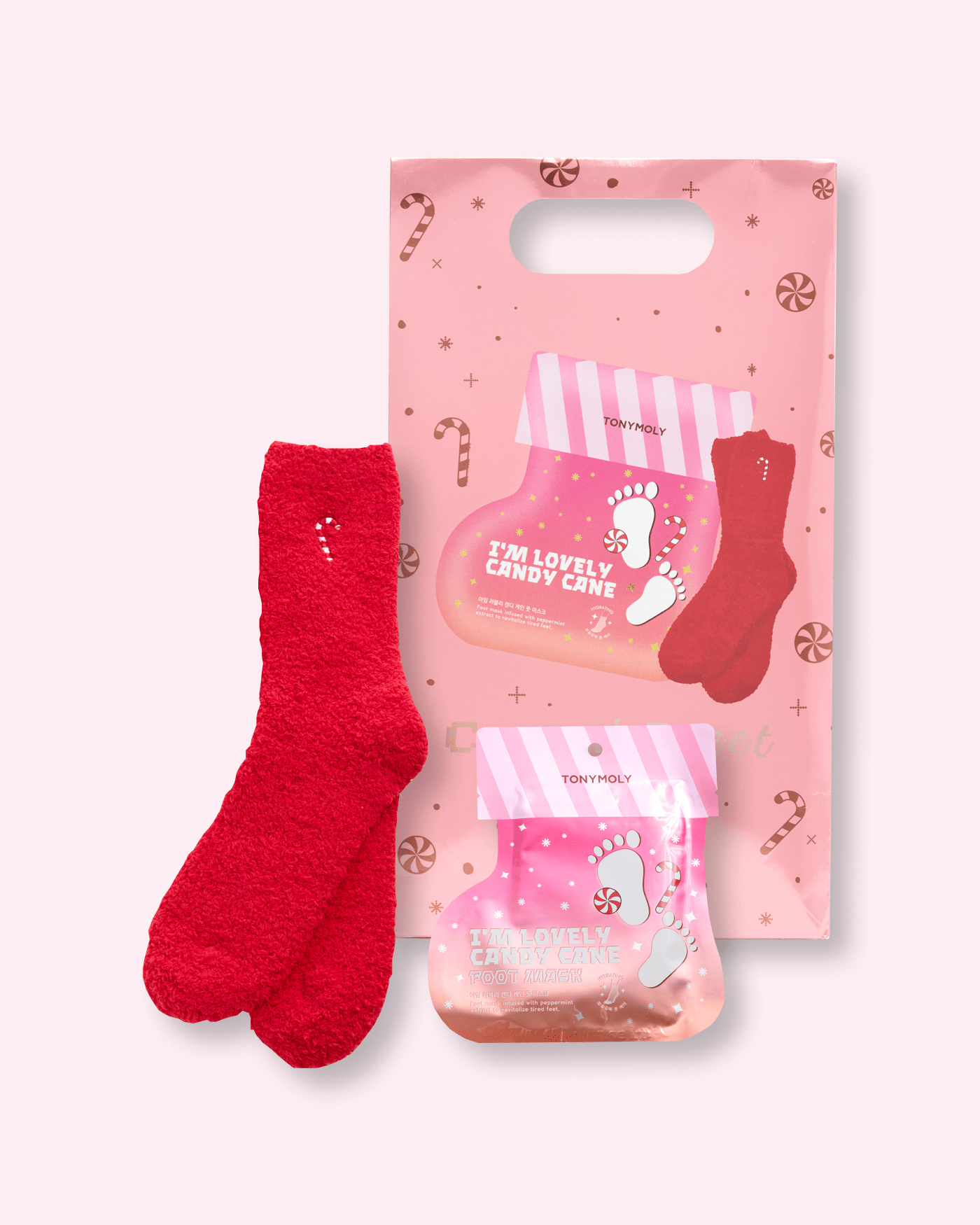 Cozy and Sweet Foot Mask and Socks Set Branded Set TONY MOLY 