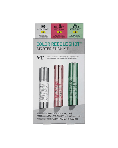 VT Color Reedle Shot Starter Stick Kit (8ct) Branded Set VT COSMETICS 