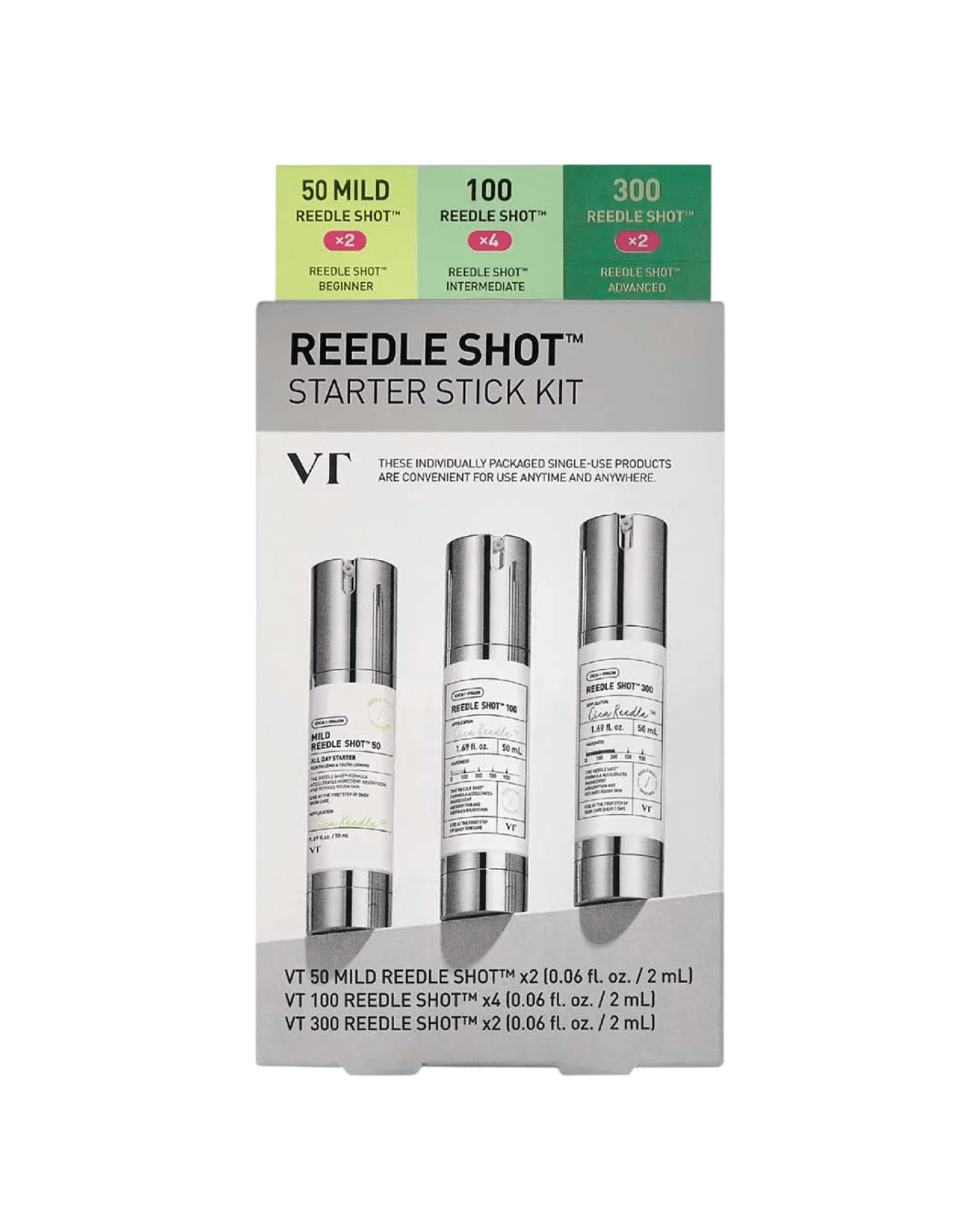 VT Reedle Shot Starter Kit (8ct) Branded Set VT COSMETICS 
