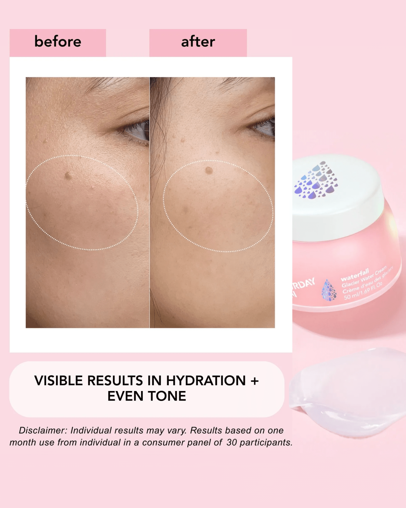 Waterfall Glacier Water Cream