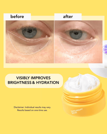 Yuzu Vitamin C Bright Eye Cream Eye cream SATURDAY SKIN 