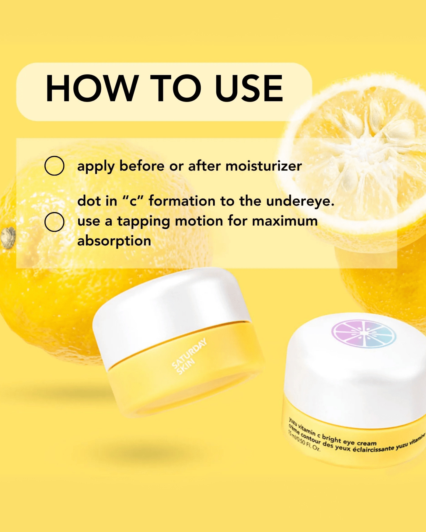 Yuzu Vitamin C Bright Eye Cream