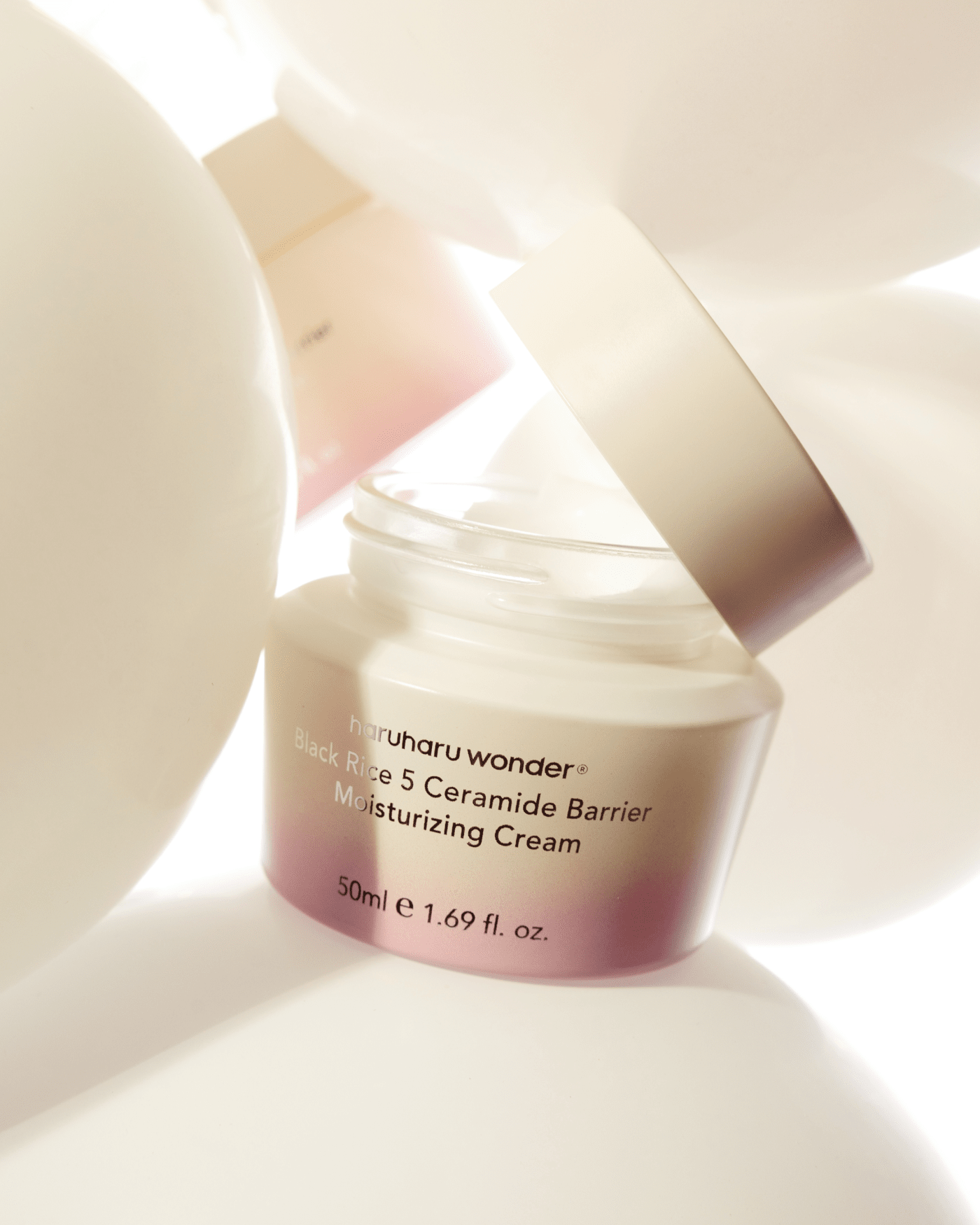 Black Rice 5 Ceramide Barrier Moisturizing Cream Facial Moisturizer Haruharu Wonder 